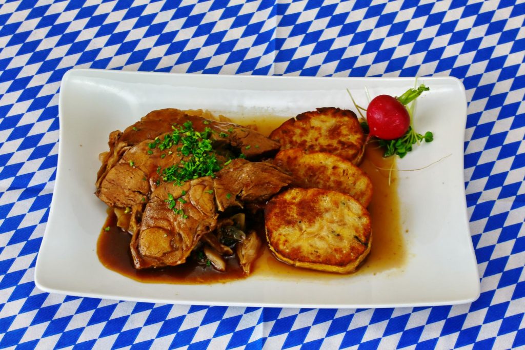Kalbshaxenfleisch